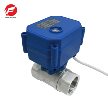 Motorized water automatic water shut off flow remote control ball valve